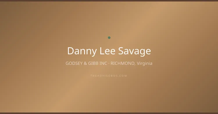 DANNY LEE SAVAGE