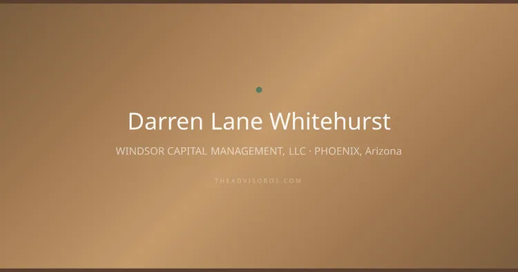 DARREN LANE WHITEHURST
