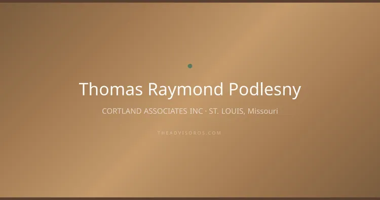 THOMAS RAYMOND PODLESNY