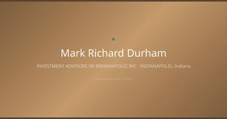 MARK RICHARD DURHAM